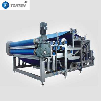 Gordelpersfiltermachine Papierfabriek Slibontwatering