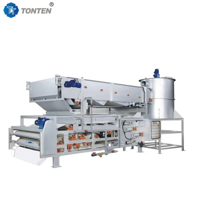 Gordelfilterpers Filtratie Waterbehandeling Gordelfilterpers Steenkoolwassen