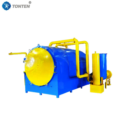 Houtverkoolingsoven Biochar Houtskoolmachine 3000kg