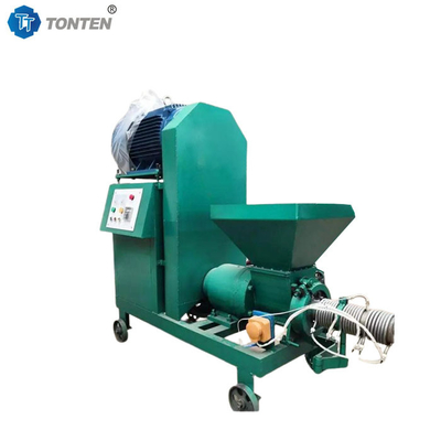 Stalk Jute Stick Houtskool Briquette Maker Productie Machine Extruder 800kg
