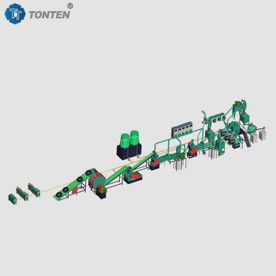 OEM banden rubber recycling machine Shredder Productielijn voor mulch