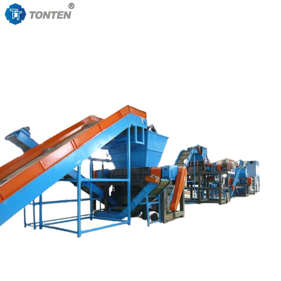 Schrootband Rubber Recycling Equipment Shredder Recycling Granules Machine