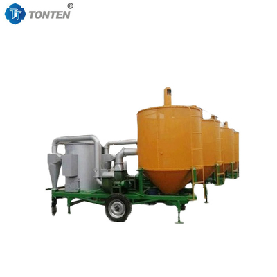 Kleine mobiele mechanische toren maïsdroger machine voor de landbouw tarwe rijst bonen graan
