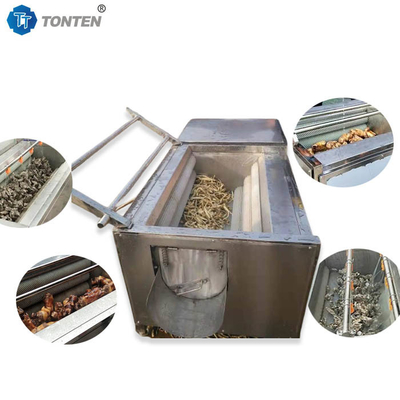 Rolborstel Fruit and Vegetable Wasmachine voor het schillen van uien, walnoten en gember