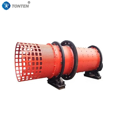 Mobiele roterende trommel mineraal erts wasmachine Steen trommel