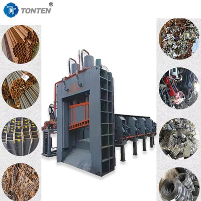 Schroot staal schaar Schroot metaal recycling hergebruik zwaar werk Hydraulische scharnier