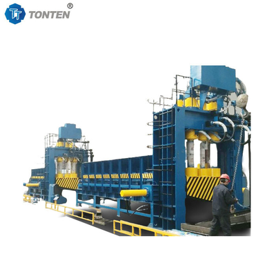 Hard Rebar Gantry Shearing Machine IJzeren Gantry Shear Hydraulisch