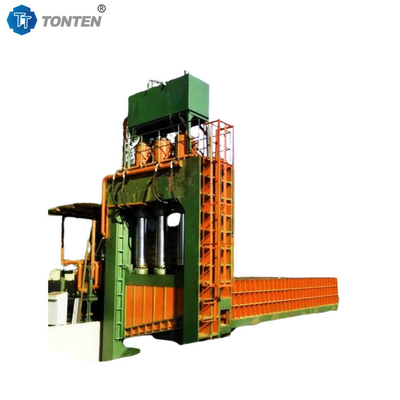 Verticale schroefdraad Hydraulische ijzersnijmachine Metalen schaar Machineschroot