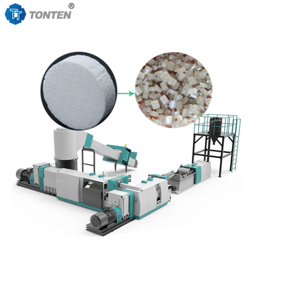 PP-PE PVC-schuim smeltende granulatormachine Filmpelletiseermachine Korrelmachine