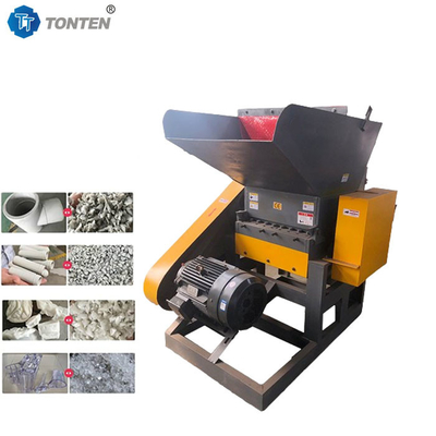 PET-flessen Plastic Crusher Machine PVC-buizen Crusher Recycling