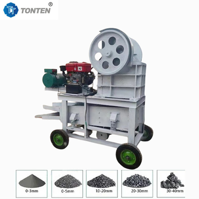 Machines voor het breken van de kaken Marmeren kalksteenbreker Mijnbouw mobiele brekerapparatuur