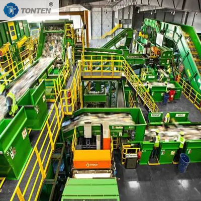Open Groene Toekomst Huishoudelijke afvalsoorting Plant Volledig automatisch sorteren