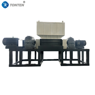 Snelle versnippering Kosteneffectieve dubbele schacht versnipperende machine betrouwbare werking