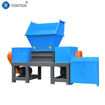 IJzer vat bak bot kan dubbele schacht shredder hoofd materiaal shredder