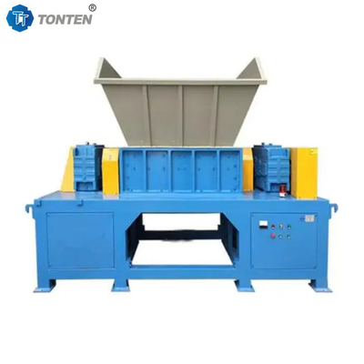 Doppelschacht-schroefmachine metalen afvalschroefmachine plastic houtbreker