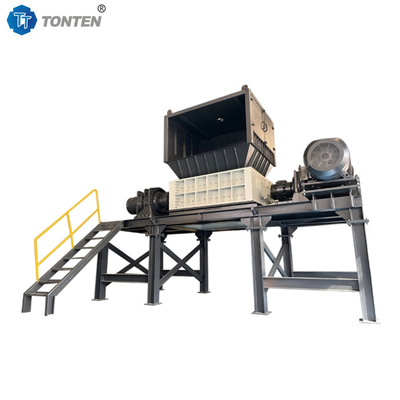 Doppelschacht-schroefmachine metalen afvalschroefmachine plastic houtbreker