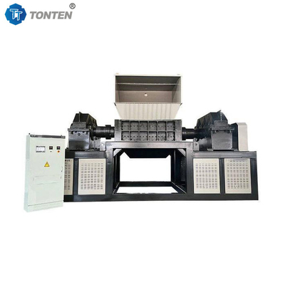 IJzer vat bak bot kan dubbele schacht shredder hoofd materiaal shredder