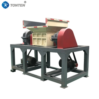 China Manufacturer Aluminium afval metaal dubbele schacht shredder machines