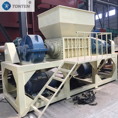 China Manufacturer Aluminium afval metaal dubbele schacht shredder machines