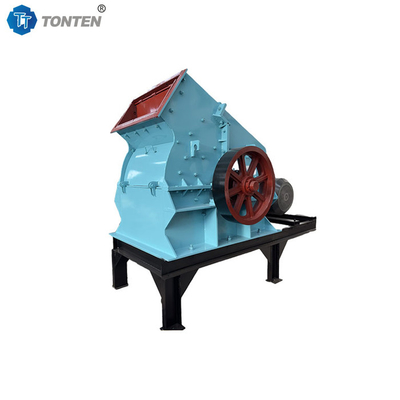 Kleine mobiele hamercrusher Mini steencrusher machine met transportband