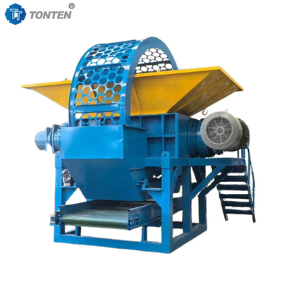 Kartonnen banden tabak kartonnen vlees versnipper machine dubbele schacht versnipper