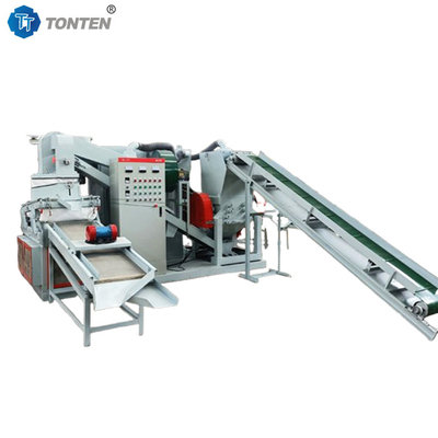 Kopergranulaat-schroot Koperdraad Recycling Machine Koperrijsaanleg