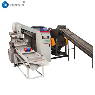 Koperdraad Recycling Plastic Separation Machine Afvaldraadstrook Granulatie