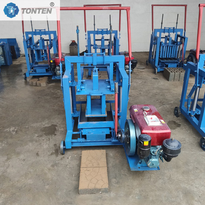 Hole Diesel Brick Maker Machine Bodem Klei modder baksteen machine te koop