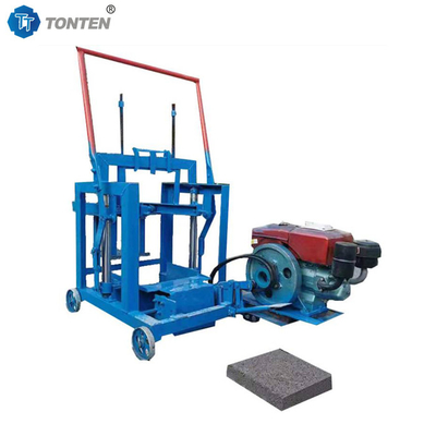 Diesel-machine voor het maken van bewegende bakstenen Diesel-machine voor het maken van directe bakstenen