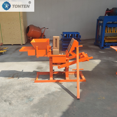 Handleiding 2-40 Klei modder baksteen maken Machine Klei interlocking blokken