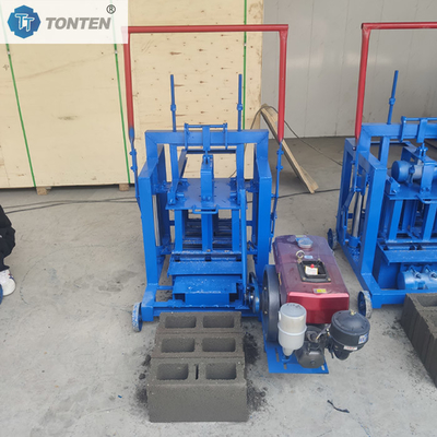 Mobiele diesel bakstenenmachine zand bodem bakstenenmachine