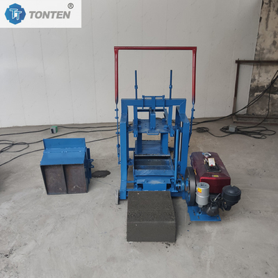 Mobiele diesel bakstenenmachine zand bodem bakstenenmachine
