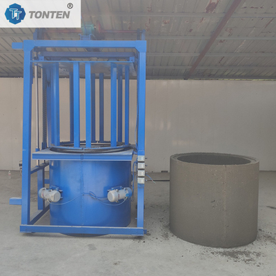 Verhoogde Well Circle Machine Mobiele bakstenenmachine Beton Pavers Block Machine