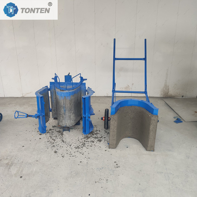 Vaste gootsteenmachine Draagbare hydraulische bakstenenmaker voor waterbeschermingsprojecten