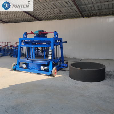 Verhoogde Well Circle Machine Mobiele bakstenenmachine Beton Pavers Block Machine