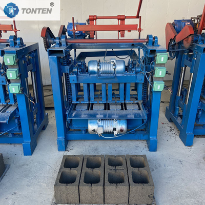 4-35A Halfautomatische blokvormmachine, porieuze baksteenmachine