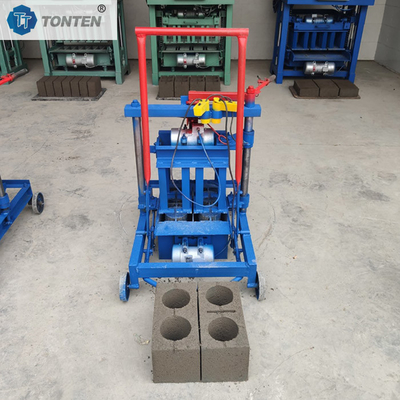 2-45 Kleine mobiele bakstenenmachine Dagelijkse productie 2000-4500 blokken