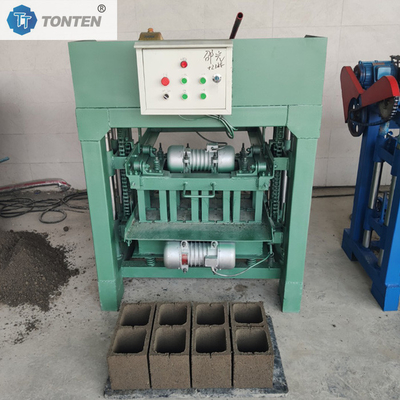 Fabrieksverkoop Eenvoudige werking DF4-35B Brick Machine Hollow Block Making Machine