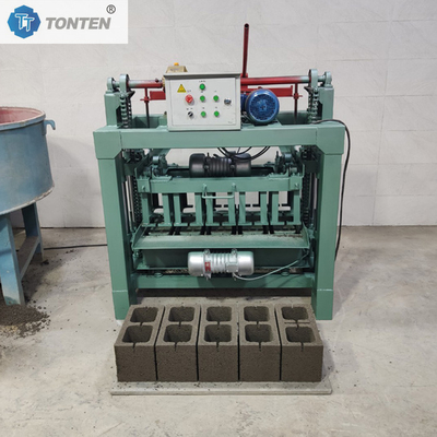Nieuwe semi-automatische cementblokvormmachine holle bakstenenmachine