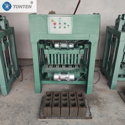 Semi-automatische blokvormmachine PLC-besturingssysteem baksteenmachine