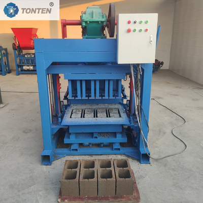 Vibratie robuuste cementblok gietmachine baksteen maken machine