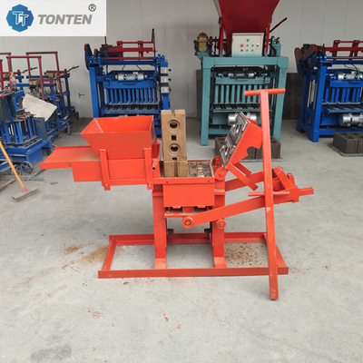 Handleiding 2-40 Klei modder baksteen maken Machine Klei interlocking blokken