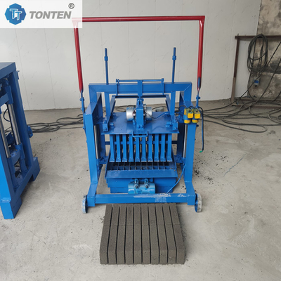Tonten Kleine verpakkingsmachine voor cementblokken en betonnen bakstenen