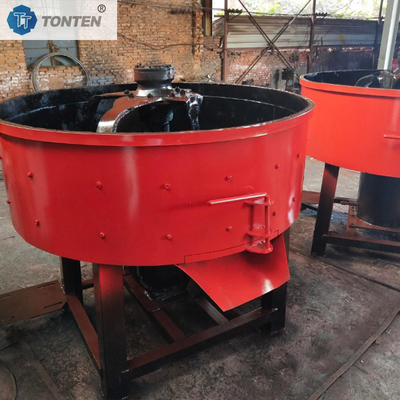 Beton-cement mengtank platte pan mengmachine verticaal