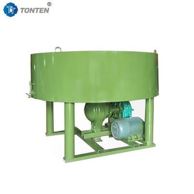 Milieuvriendelijke panmixer voor groene bouw met lage stofemissies