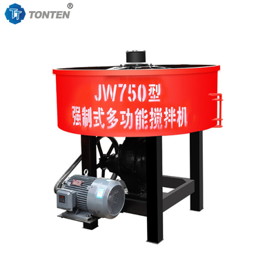 Beton-cement mengtank platte pan mengmachine verticaal