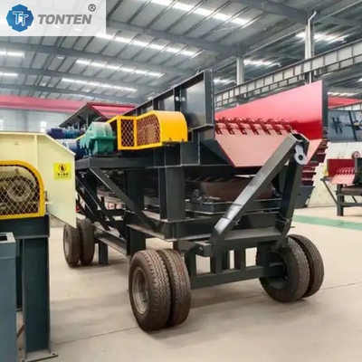 Machines voor het scheiden van modder en steen
