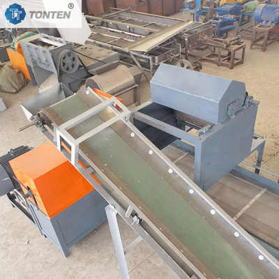 Productielijn voor het breken van banden en rubber met een hoog rendement en voor het recyclen van afvalstoffen