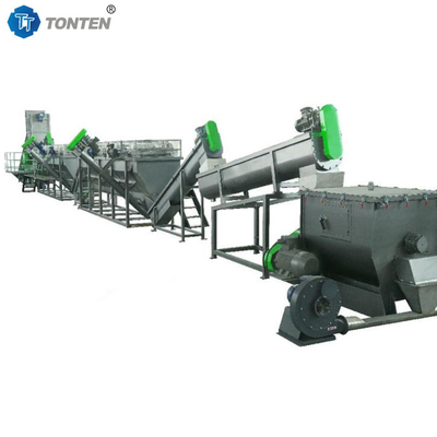 Plastic bottle scrap PET Plastic Wasmachine Recycling Line