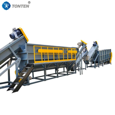 Plastic PET flessen recycling plant Plastic label remover Breekmachine